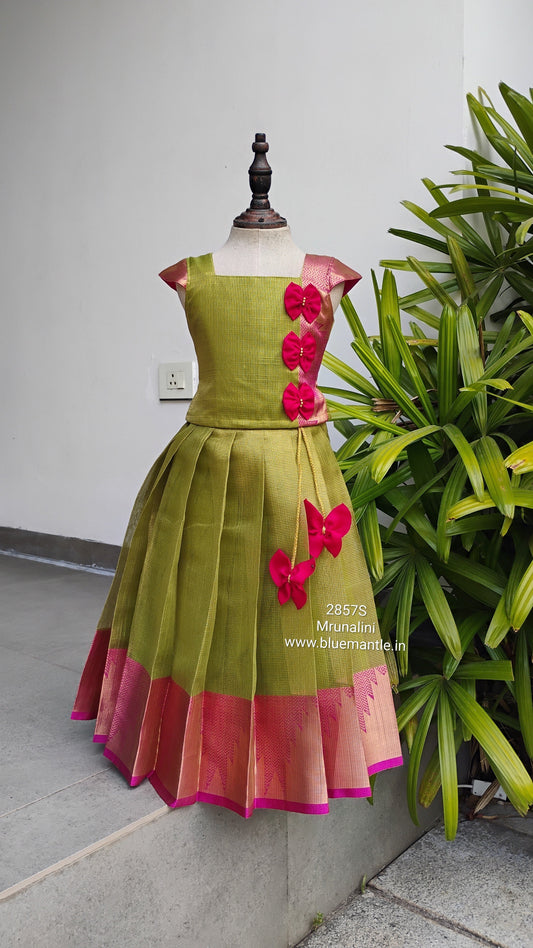 2857S: "MRUNALINI SKIRT"- Ready to Dispatch