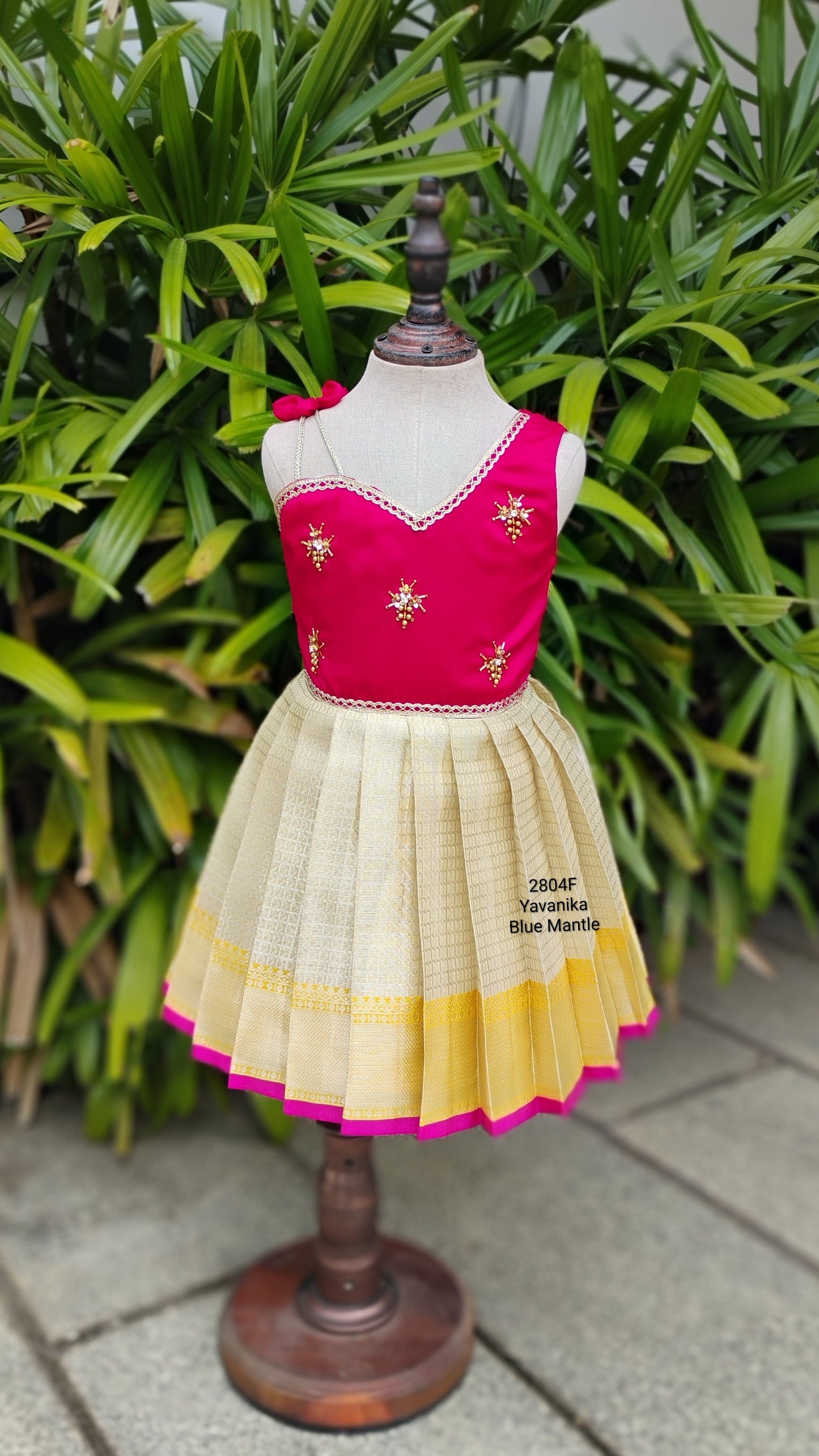 2804F: "Yavanika Frock"- Sending on Mar 16th