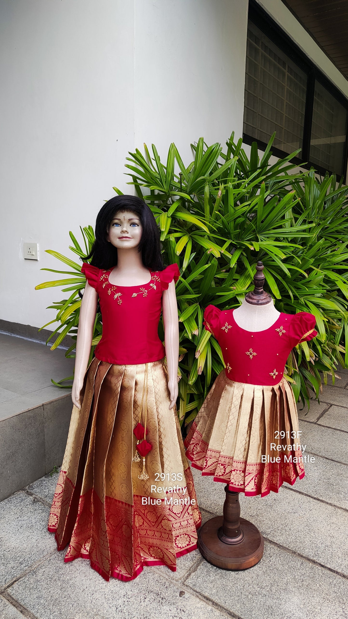 2913F: "Revathy frock"- Ready to Dispatch