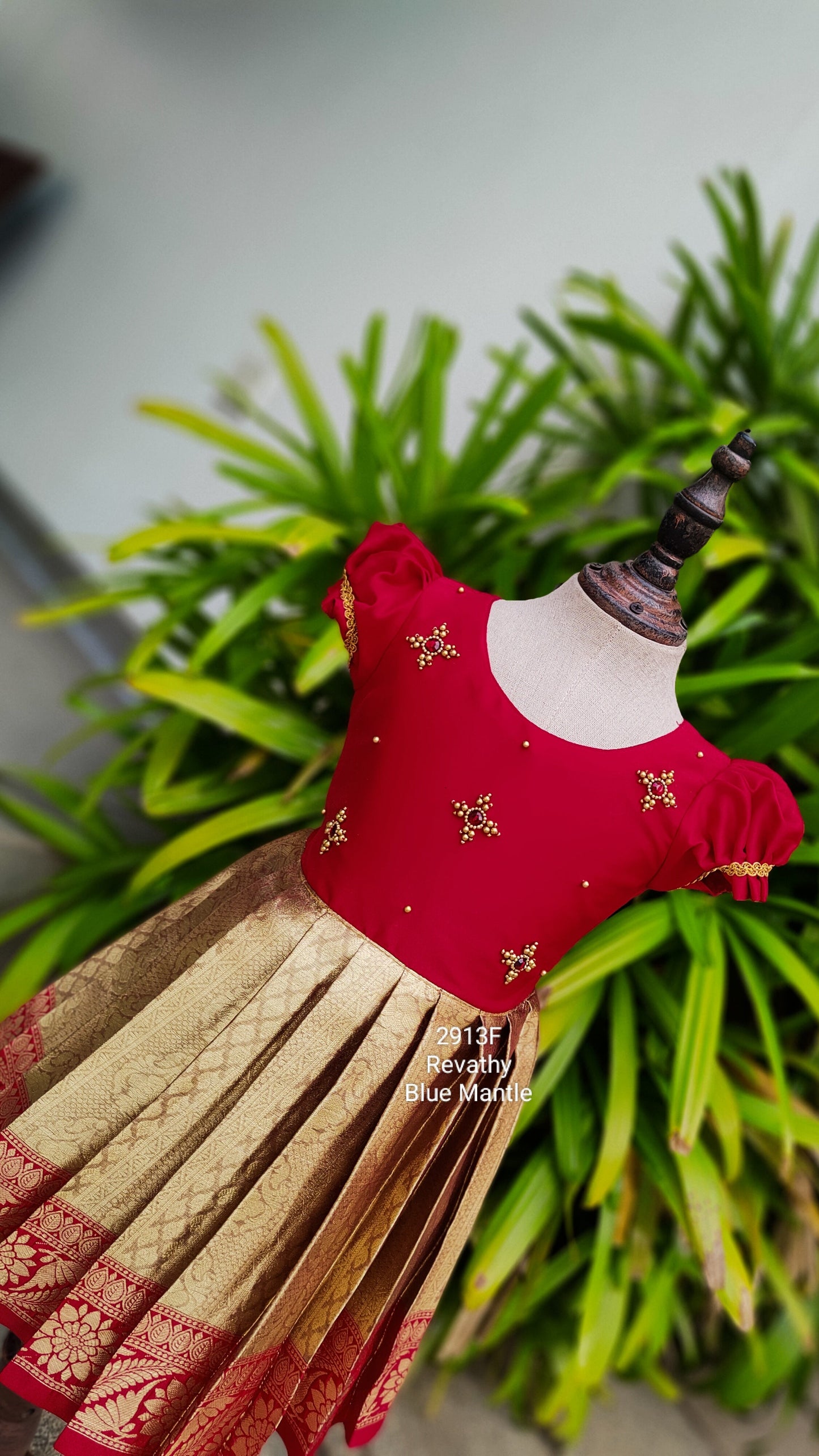 2913F: "Revathy frock"- Ready to Dispatch