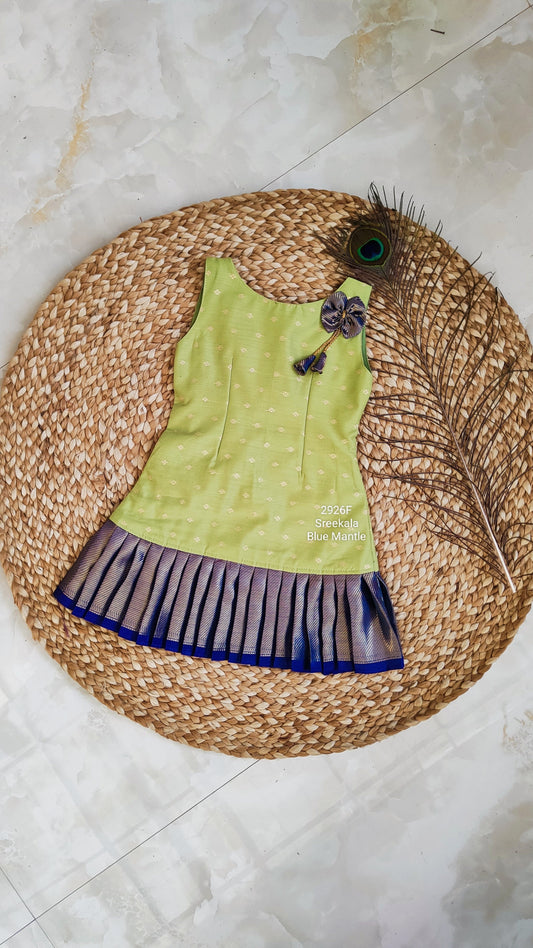 2926F: "Sreekala Frock" - Dispatch on 3-4 days
