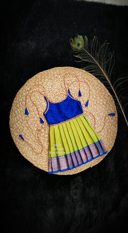 2941F: "Chellakili Frock" - Ready to Dispatch