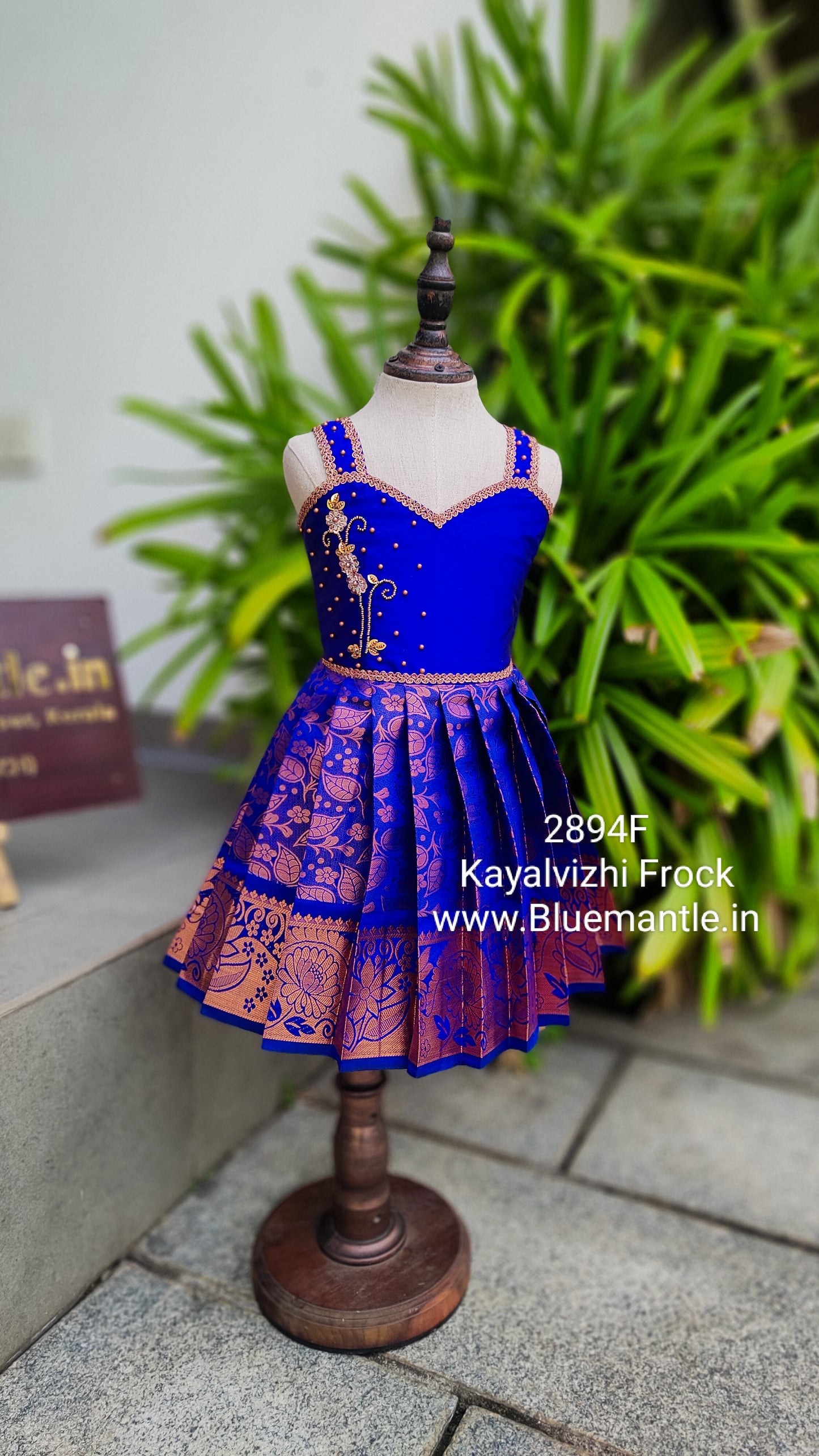 2894F: "Kayalvizhi Frock" - Ready to Dispatch