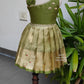 2892F: "Varna Olive Frock"- Dispatch on 3-4 days
