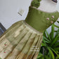 2892F: "Varna Olive Frock"- Dispatch on 3-4 days