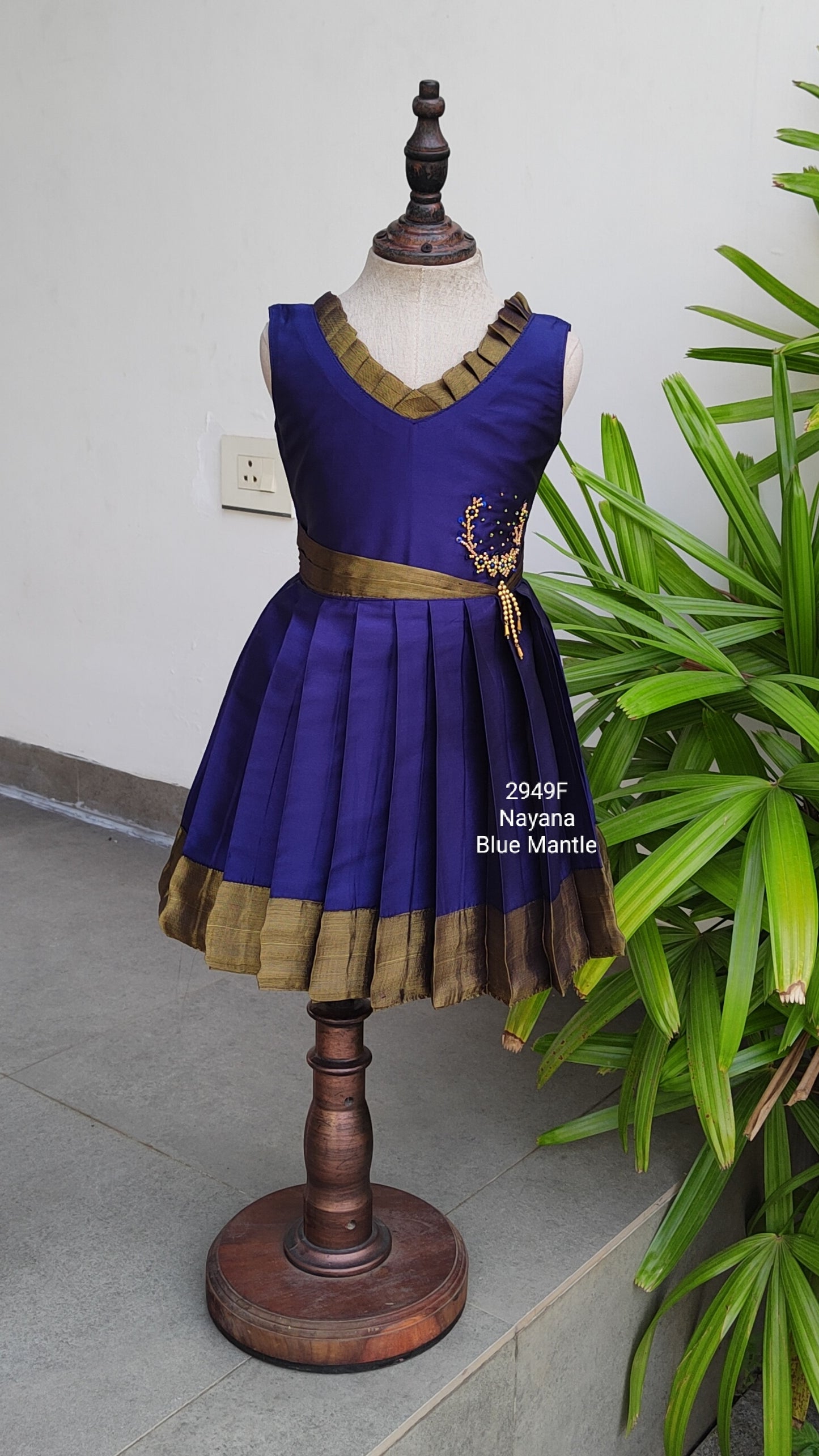 2949F: "Nayana frock"- Dispatch on 4-6 days