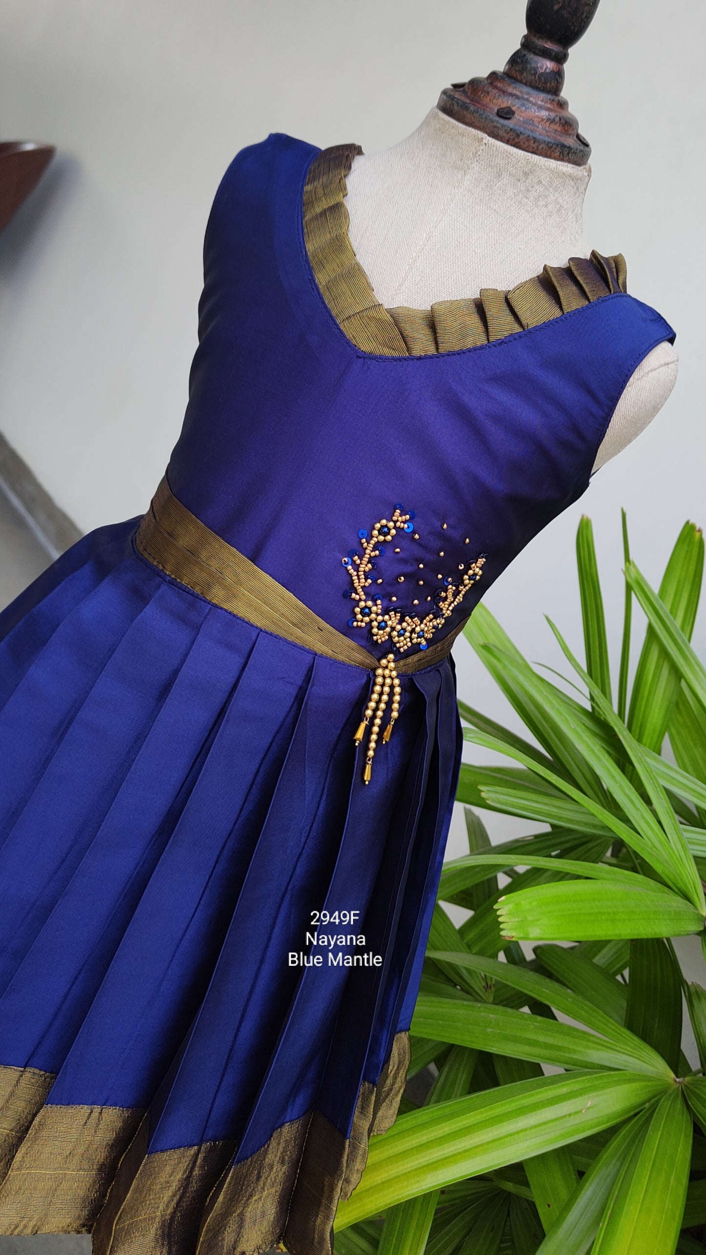 2949F: "Nayana frock"- Dispatch on 4-6 days