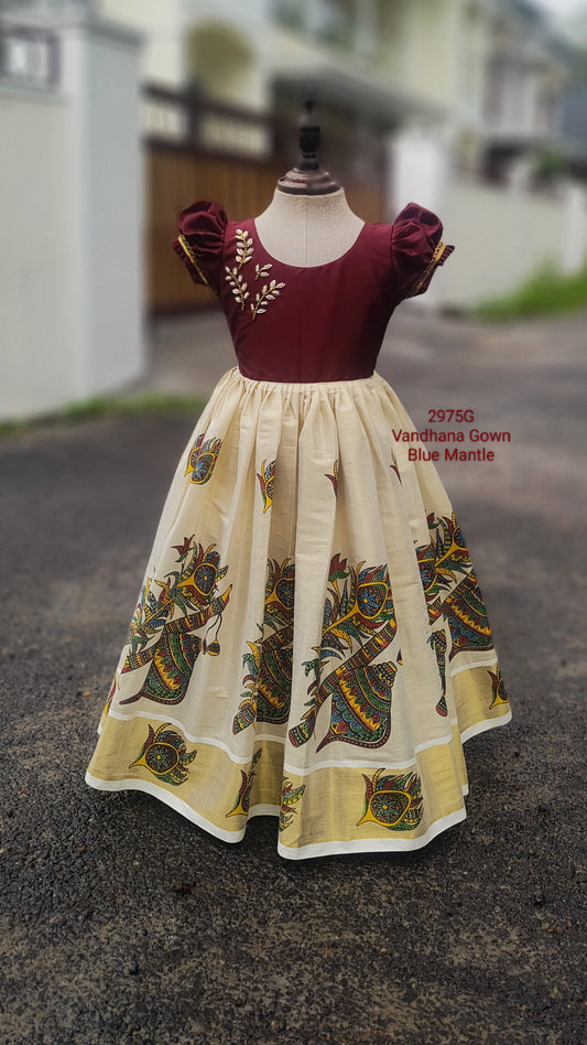 2975G - "Vandhana Gown" - Sending in 4-6 days