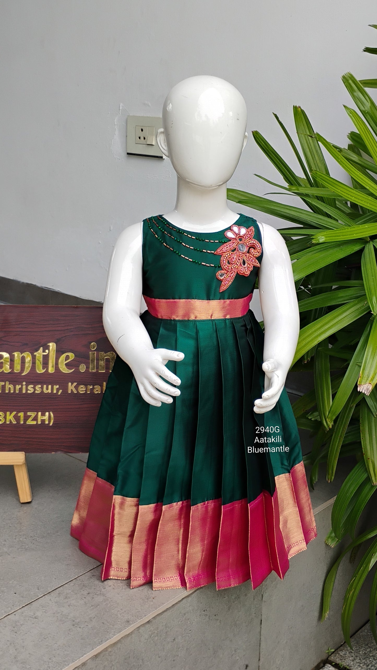 2940G: "Aatakili Gown"-Ready to Dispatch