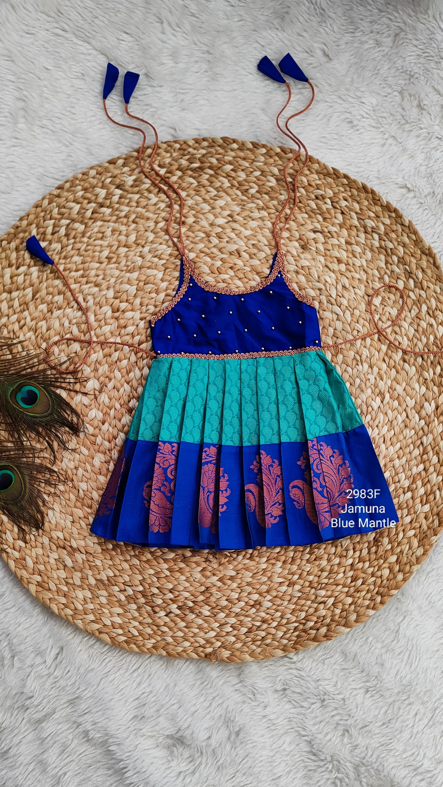 2983F: "Jamuna Frock"- Ready to Dispatch