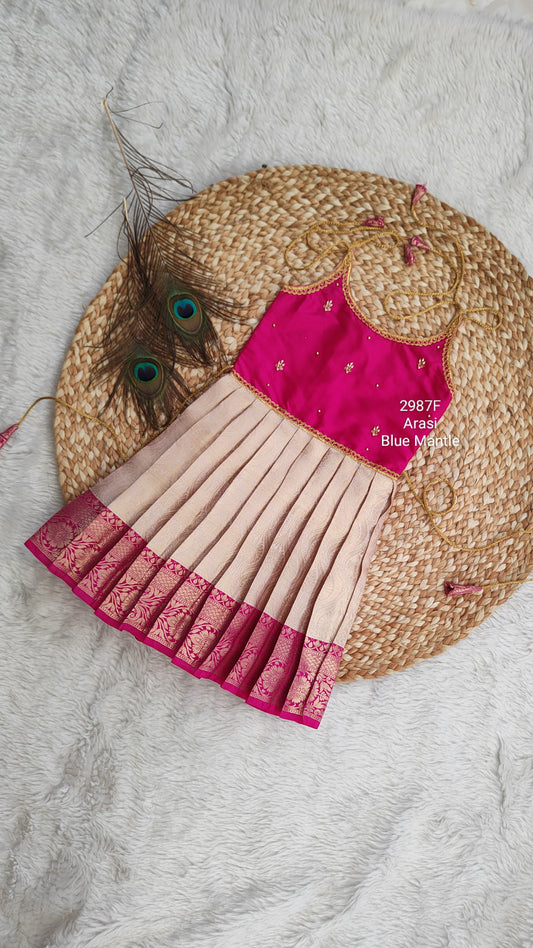 2987F: "Arasi Frock"- Ready to Dispatch