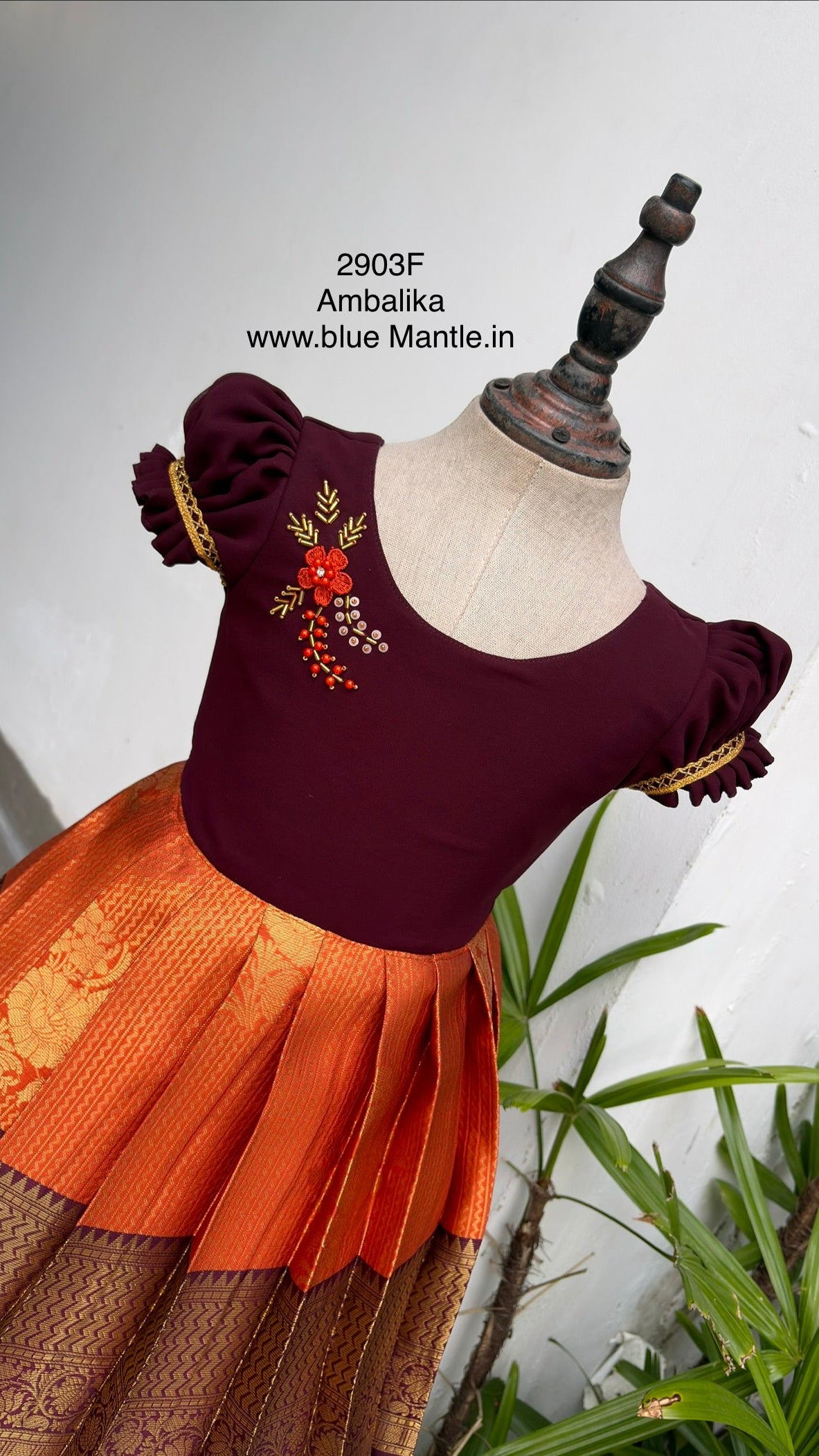 2903 F: "Ambalika frock"- Sending on October 29