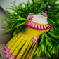 2805 Hariyali Frock-Sending on October 20