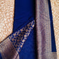2853: 'Yasodha' - Navy Blue