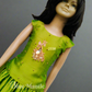 2338 Ready to Dispatch: Pista Green skirt & Top