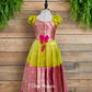 2484 Ready to Dispatch:  GreenPink Gown