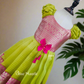 2484 Ready to Dispatch:  GreenPink Gown