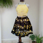 2199 Ready to Dispatch: Yellow& Black Midi top