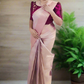 2691A Ready to Dispatch: Pink and Gold Saree.