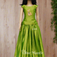 2338 Ready to Dispatch: Pista Green skirt & Top